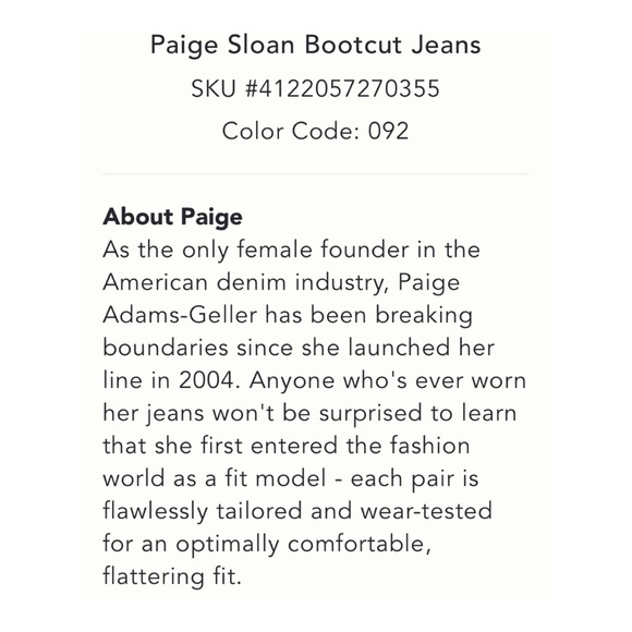 NWOT Anthropologie PAIGE MR Sloan Boot in Davia Distressed  Size 27 - Picture 12 of 13